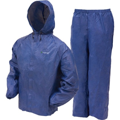 Frogg Toggs Rain Suit Mens - Ultra-lite-2 Large Blue