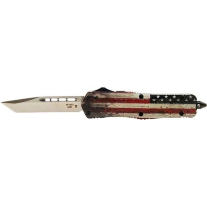 Templar Knife Small Otf Wood - Us Flag 3.5