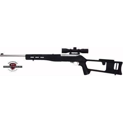 Adv. Tech. Stock Ruger 10-22 - Standard Barrel Black Syn