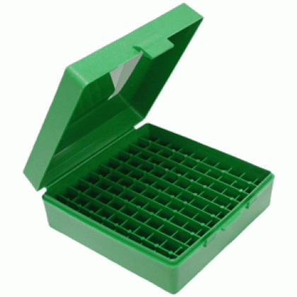 Mtm Ammo Box .44rm-.41rm-.45lc - 100-rounds Green