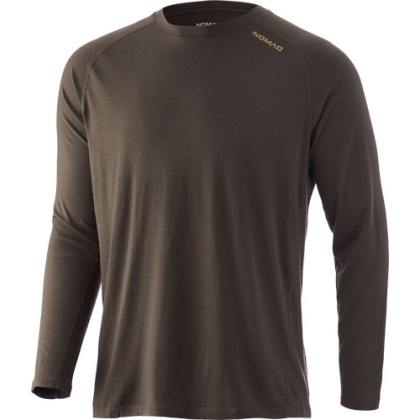 Nomad Durawool Ls Crew Neck - Base Layer Mud Xx-large