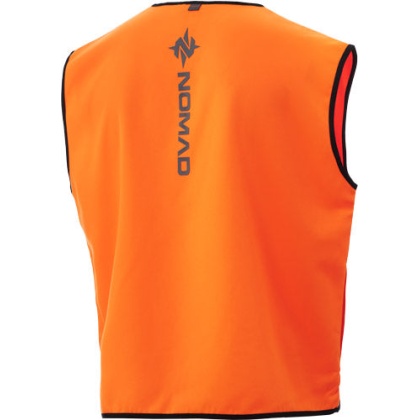 Nomad Blaze Orange Vest W- - Nomad Logo On Back Lrg-xl