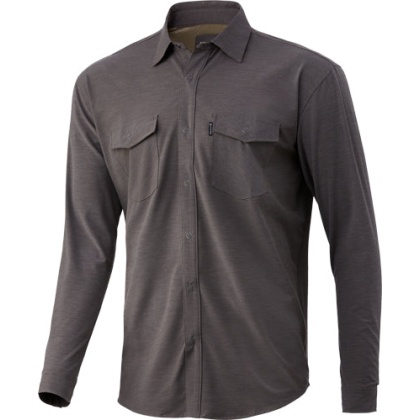 Nomad Banquet Ls Button Down - Iron X-large