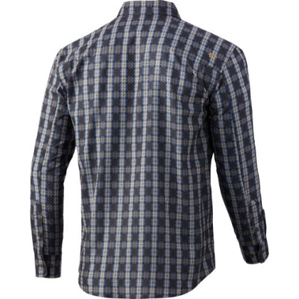 Nomad Stretch Lite Plaid Ls - Button Down Mud Xx-large