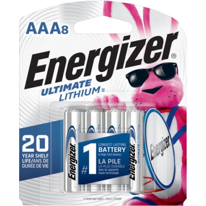 Energizer Ultimate Lithium - Batteries Aaa 8-pack