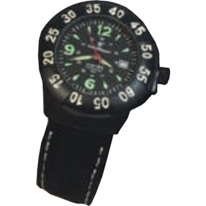 S&w Men\'s Extreme Ops Watch - Black Rubber Wrist Strap