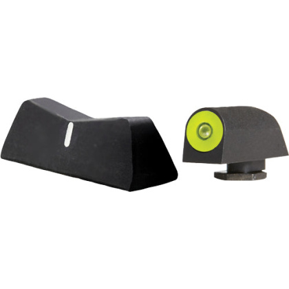 Xs Dxw2 Big Dot Glock 17-27-31 - -38 Yellow Defense Exp Set