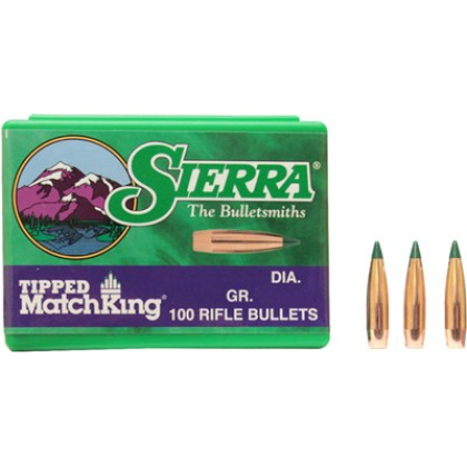 Sierra Bullets .30 Cal .308 - 175gr Hp-bt Match Tmk 100ct