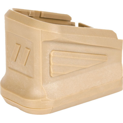 Zev Bpad-g17-5-fde +5 Basepad - Glock 9mm & .40 Magazine Fde
