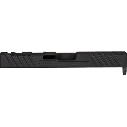 Grey Ghost Prec Glock 19 Slide - Gen 5 V3 W-pro Cut Black