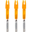 Lumenok Lighted Nock - X-series Hd Orange 3pk