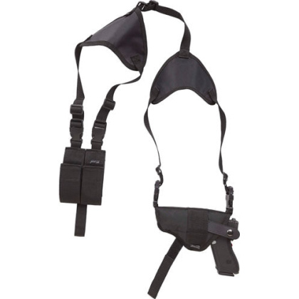 Bulldog Deluxe Hztl-shoulder - Holster Rh-lh 4-4.5\