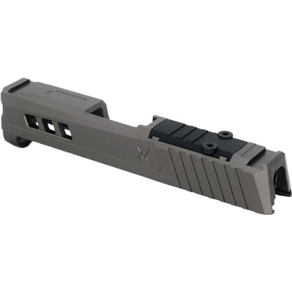 True Precision Sig P365 Slide - W-rms Cut & Plate Stealth Grey