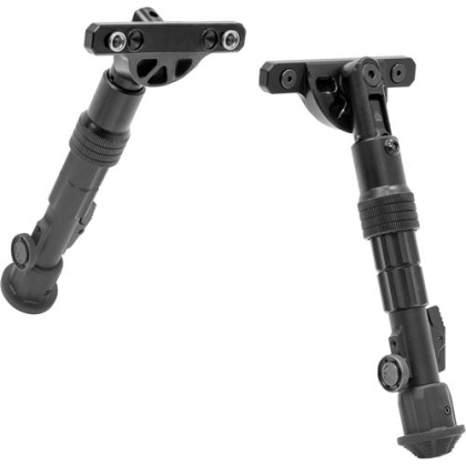 Utg Bipod Recon Flex Keymod - Matte Blk Center H 5.7\