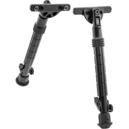Utg Bipod Recon Flex Keymod - Matte Blk Center H 8.0\