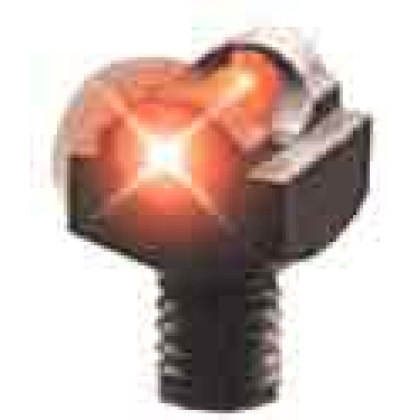 Truglo Sight Star Brite Deluxe - 5-40 Thread Fiber Optic Red
