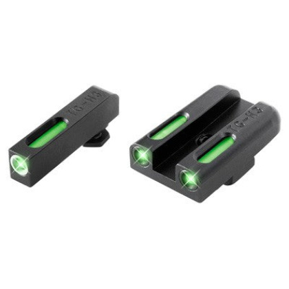 Truglo Sight Set Glock 42-43 - Tfx Tritium-fiber Optic Green