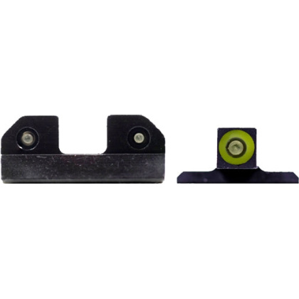 Xs R3d S&w M&p-m&p 2.0 Fs & - Compact 3-dot Green Tritium