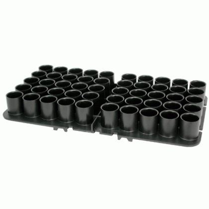 Mtm Tray For Deluxe Shotshell - Case 12ga. 50-rounds Black