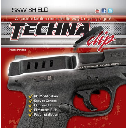 Techna Clip Handgun Retention - Clip S&w Shield 9 & 40 Right