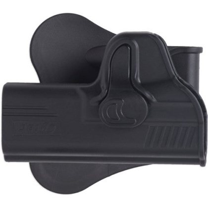 Bulldog Rr Holster Paddle Poly - S&w M&p Compact Black Rh