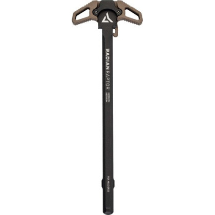 Radian Raptor Charging Handle - Radian Brown For Ar10-sr25