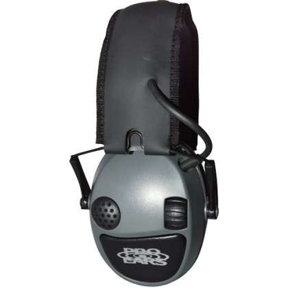 Pro Ears Silver 22 Ear Muff - Electronic W-padded Base Blk