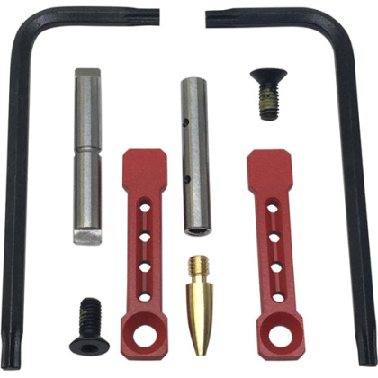 Kns Pin Kit Non-rotating - Gen St Ar15-m16 .154 Red