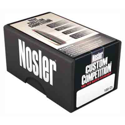 Nosler Bullets 22 Cal .224 - 69gr Hp-bt Custom Comp. 100ct