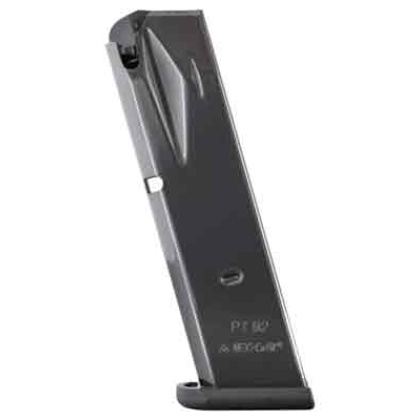 Mec-gar Magazine Taurus Pt92 - 9mm 18rd Flush Fit Black-afc