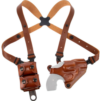 Galco Miami Shoulder System - Rh Lther S&w J Fr 640 21-8\