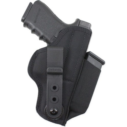 Desantis Tuck-this Ii Holster - Iwb Nylon Ambi B-guard .380 Bl