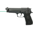 Lasermax Laser Guide Rod Green - Beretta 92&96-taurus 92-99-100