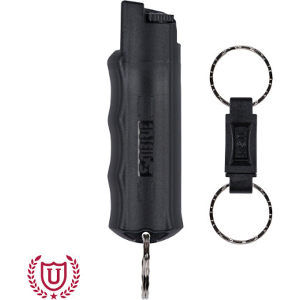 Sabre Red Pepper Gel Spray - Black Hard Case W-ring 15gr