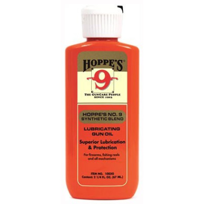 Hoppes Lubricating Oil - 2.25 Oz. Squeeze Bottle
