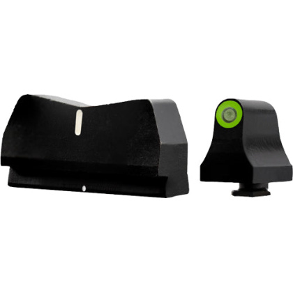 Xs Dxw2 Big Dot Glock 17-38 - Green Suppressor Hgt Exp Set