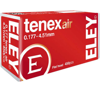 Eley Tenex Air Pellets .177 - 4.51mm 8.2 Grains 450-pack