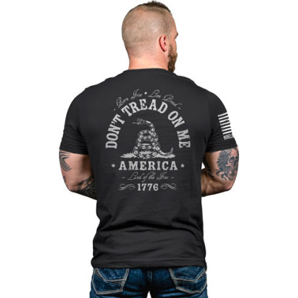 Nine Line Apparel Don\'t Tred - On Me Men\'s T-shirt Black Med