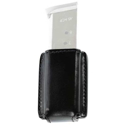 Galco Concealable Mag Case Blk - 9-40-357s Staggered Metal Mags