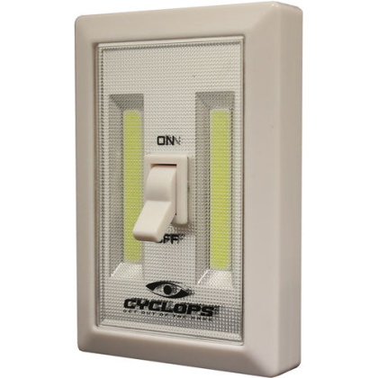 Cyclops Light Wall Switch Cob - Led 200 Lumen 2-pack Ivory