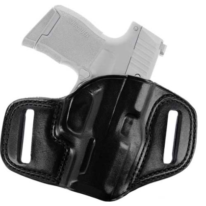 Galco Combat Master Belt Hlstr - Rh Leather Sig P365 Std-sas Bl