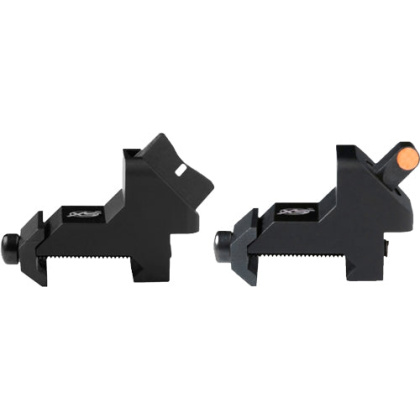 Xs Xti2 Dxs Ember Std Dot Set - Offset Iron Sights Ar-15-m16