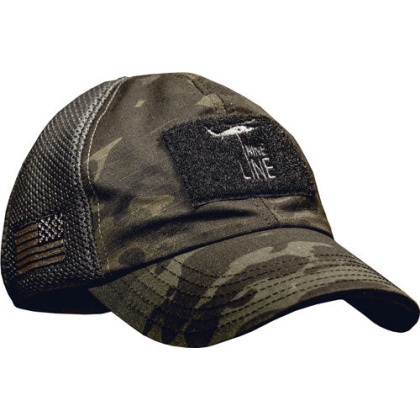 Nine Line Apparel Dark Americn - Made Meshback Hat One Size Gry