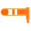 Ergo Grip Chamber Safety Flag - For Pistol Orange 3-pk